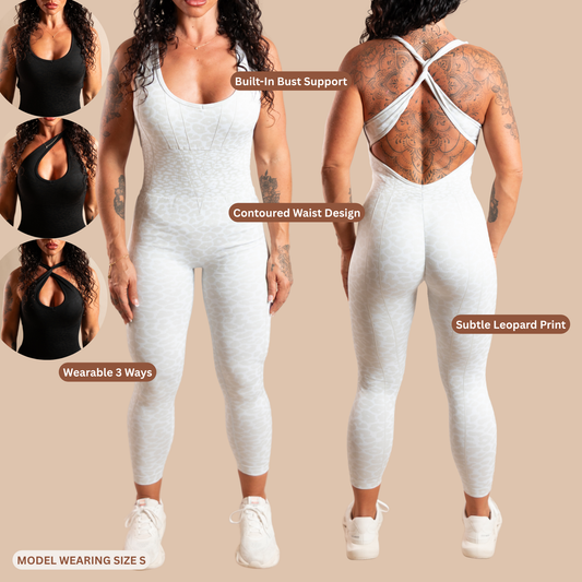Leopard Long Jumpsuit